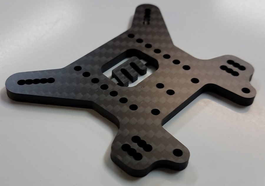 VRP Updates 4mm Carbon Fiber Rear Tower For The MBX8