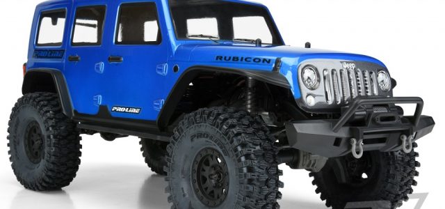 Pro-Line Pre-Painted & Cut Jeep Wrangler Unlimited Rubicon Blue Body
