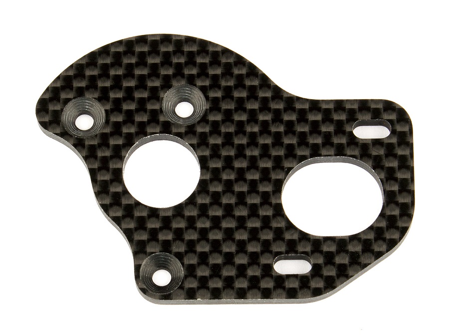 Factory Team Laydown/Layback Graphite Motor Plate For The 6.1 Series