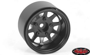 RC4WD Deep Dish Wagon 1.55″ Stamped Steel Beadlock Wheels (Black)