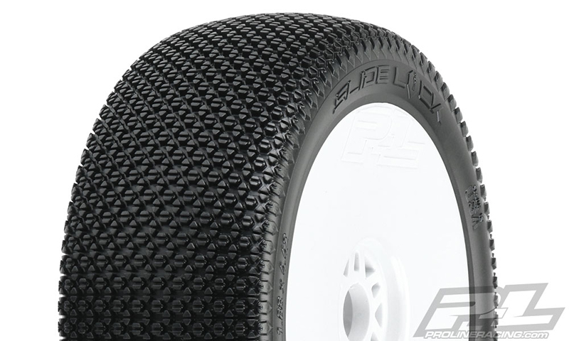 1/8 Thread WSK Pre-Mounted 1/8 Buggy Tires Glued