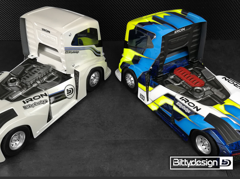 Bittydesign IRON 1/10 Truck 190mm Clear Body VIDEO - RC Car 