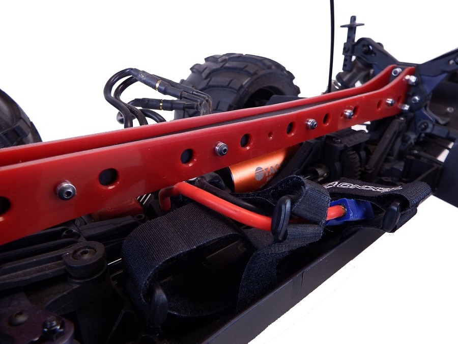 T-Bone Racing T2T Upper Chassis Brace For The Tekno MT410