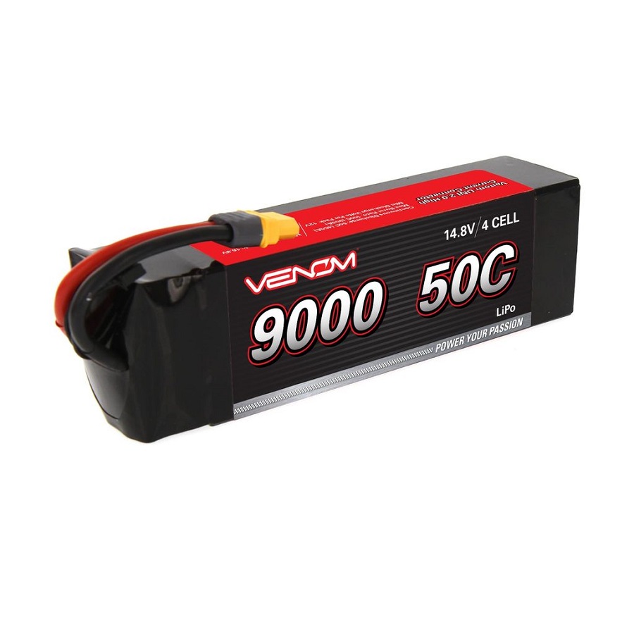 Venom 15187 LiPo 3S Battery 11.1V 10500mAh 50C with Traxxas Plug VNR15187
