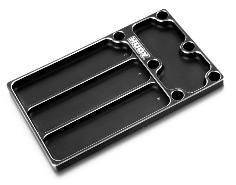 HUDY Aluminum Tray For 1/10 Off-Road Diff Assembly