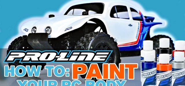 Pro-Line HOW TO: Paint Your RC Body [VIDEO]
