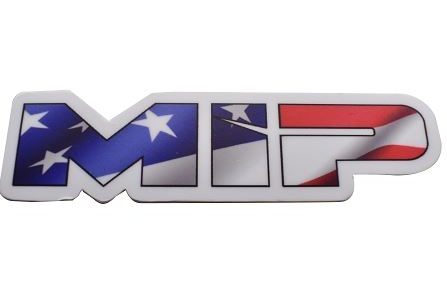 MIP American Flag Die Cut Vinyl Sticker