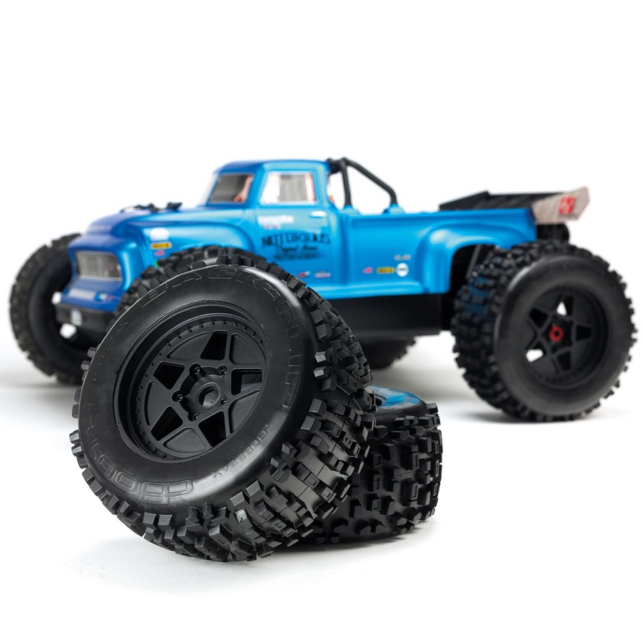 ARRMA 2019 1/8 NOTORIOUS 6S BLX 4WD Brushless Classic Stunt Truck RTR