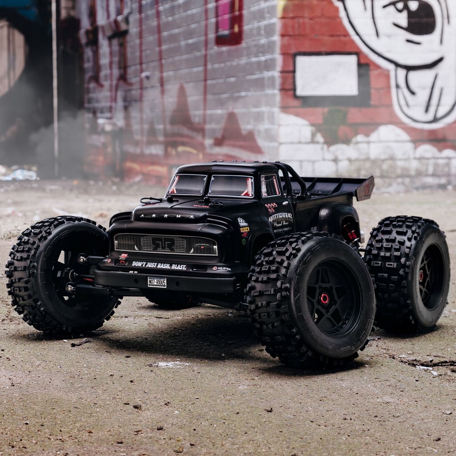 ARRMA 2019 1/8 NOTORIOUS 6S BLX 4WD Brushless Classic Stunt Truck RTR