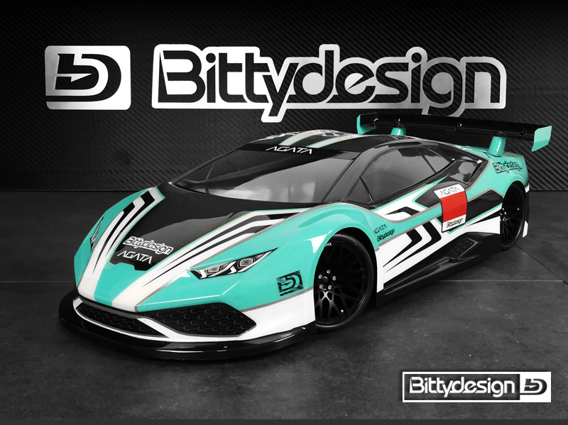 Bittydesign AGATA 1/10 GT 190mm Clear Body