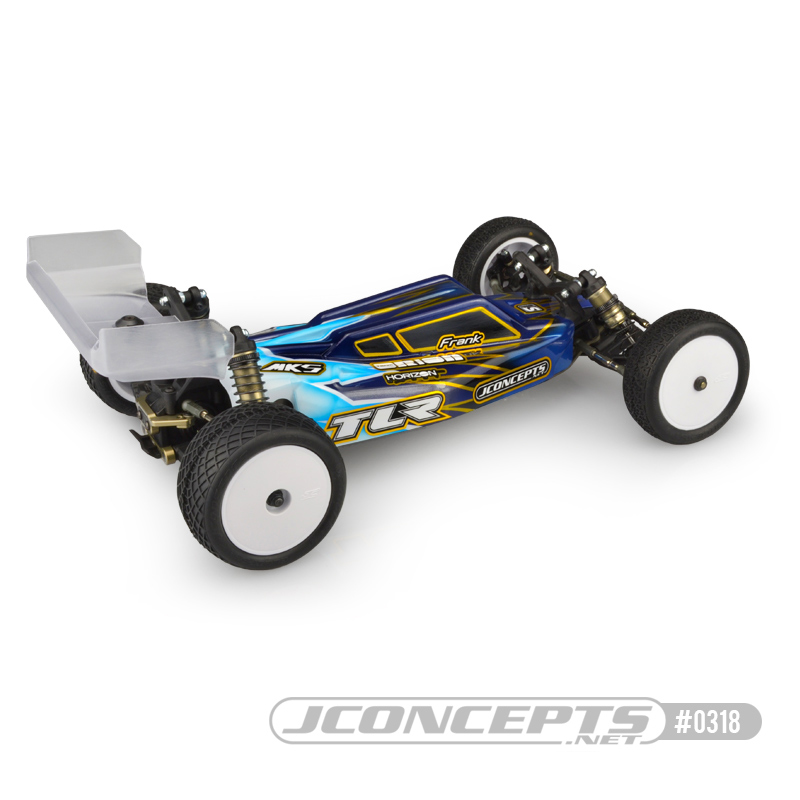 JConcepts S2 & F2 Clear Bodies For The TLR 22 5.0