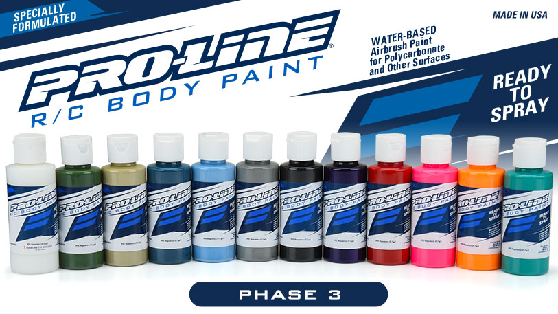 Pro-Line Paint Release Phase 3