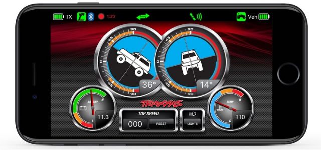 Real-Time Inclinometer Gauge For The Traxxas Link