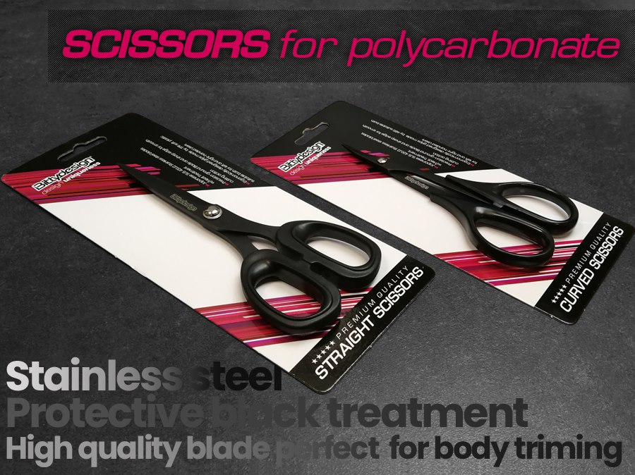 Bittydesign Curved Tip & Straight Polycarbonate Scissors