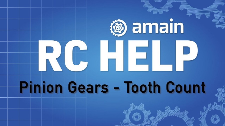 RC Help Pinion Gears - Tooth Count