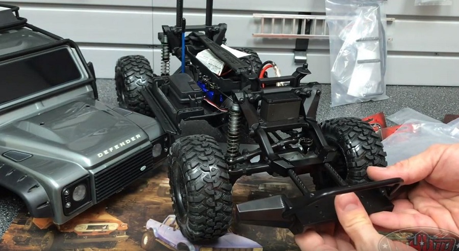 RC4WD Bumper Mount Conversion For The Traxxas TRX-4