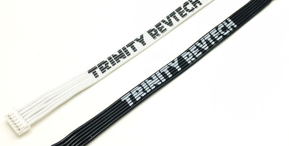 Trinity Ultra Flexi White Or Black Flat Sensor Wires