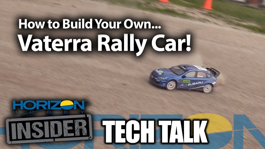 Horizon Insider Tech Talk Build Your Own Vaterra Rally Car