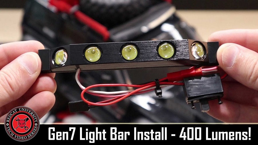 Redcat Racing Everest Gen7 TG2 LED Light Bar Install
