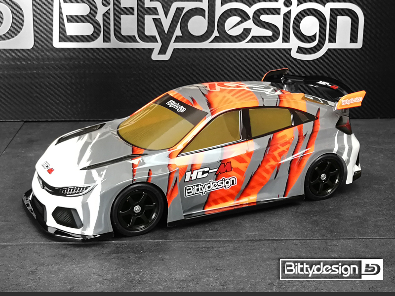 Bittydesign HC-M 1/10 M-Chassis Clear Body