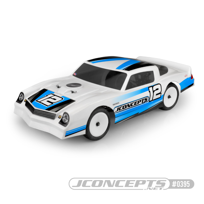 RC Car Action - RC Cars & Trucks | JConcepts 1978 Chevy Camaro Street Stock Clear Body & Shock Towers