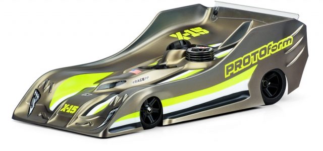 PROTOform X-15 1/8 On-Road Clear Body