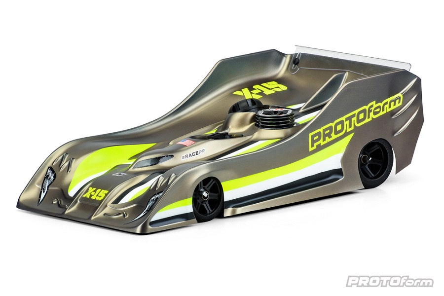 PROTOform X-15 1/8 On-Road Clear Body