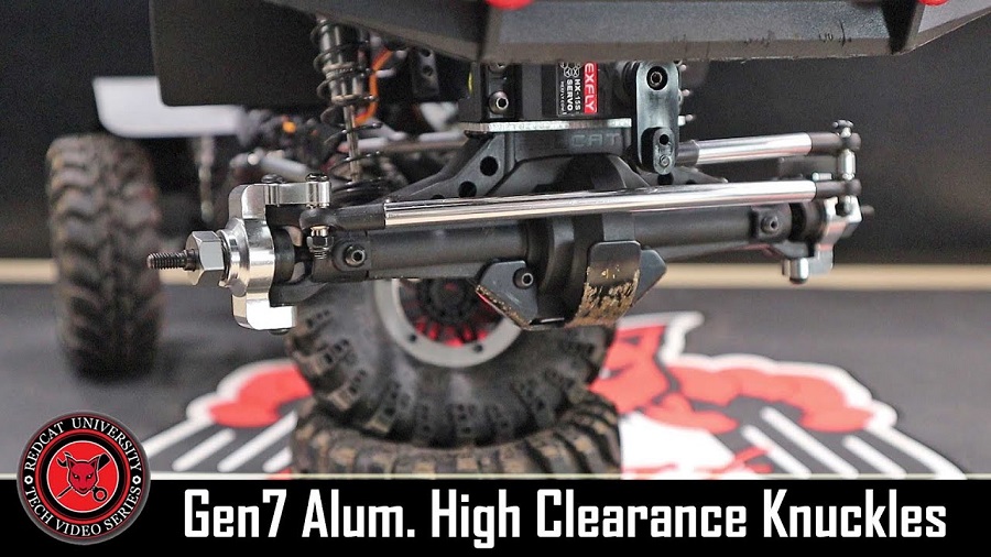 Redcat Racing Gen7 High Clearance Aluminum Knuckle & Link Install
