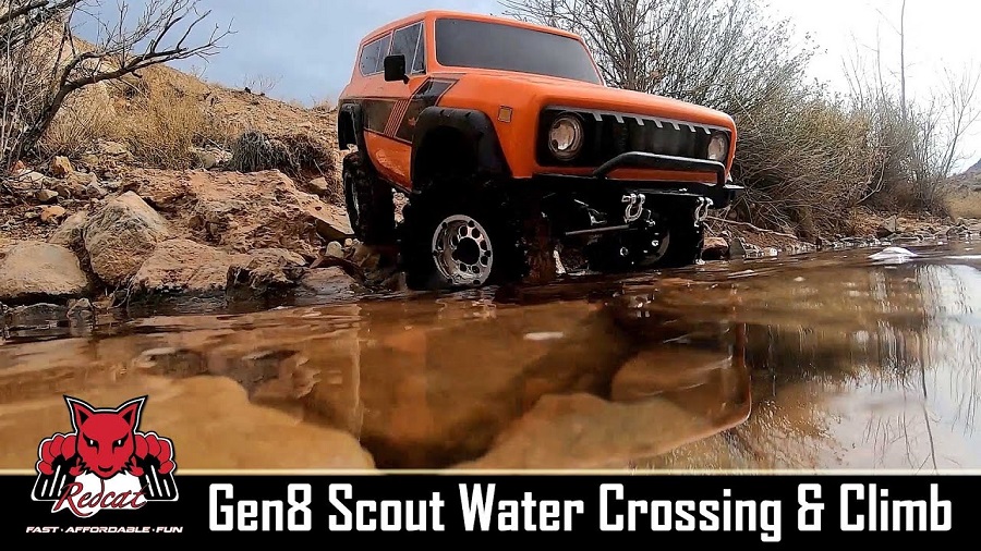 Redcat Racing Gen8 Scout II Scale Crawler Water Crossing & Climb