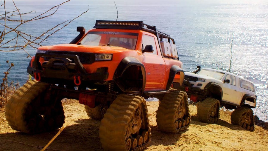 Pacific Coast Crawling With The Traxxas TRX-4 With Traxx