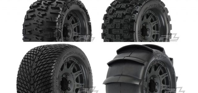 Pro-Line 3.8″ Pre-Mounted 17mm Monster Truck Tires