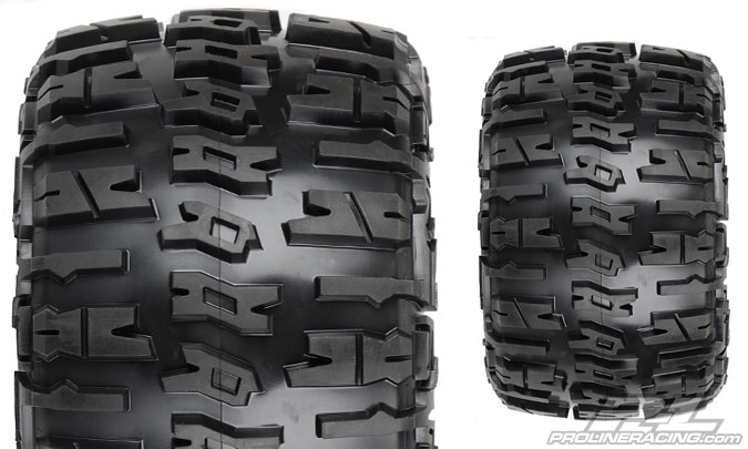 Pro-Line 3.8" Pre-Mounted 17mm Monster Truck Tires
