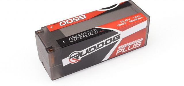 RUDDOG 6500mAh 15.2V 100C Graphene Plus 1/8 Pack LiHV