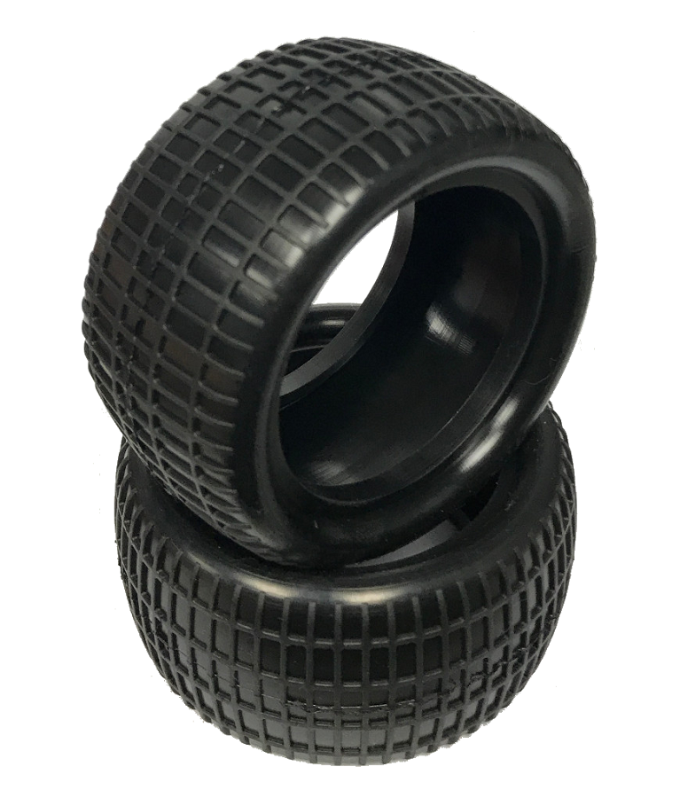 Raw Speed Waffle 2.2" Rear Buggy Tires