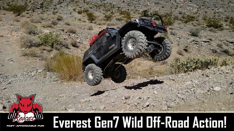 Redcat Racing Everest Gen7 Pro Exploring Rough Off-Road Terrain