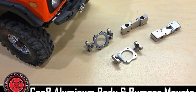 Redcat Racing Gen8 Option Aluminum Bumper & Body Mount Install [VIDEO]