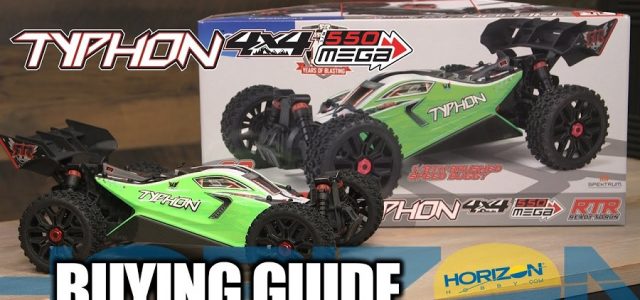 Buying Guide: ARRMA 1/8 TYPHON MEGA 550 Brushed 4WD Speed Buggy RTR [VIDEO]