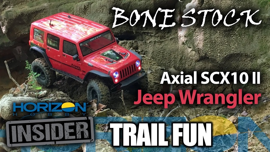 Horizon Insider Trail Fun Axial SCX10 II Jeep Wrangler Unlimited