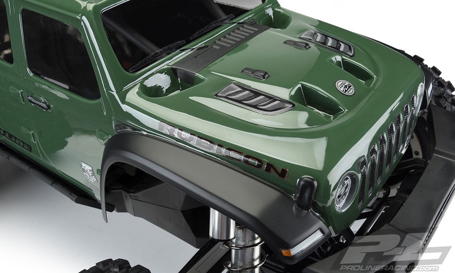 Pro-Line Pre-Cut Jeep Gladiator Rubicon Clear Body For The Traxxas X-MAXX