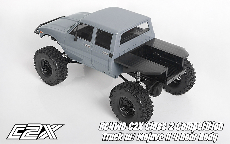 RC4WD C2X Class 2 Competition Truck With Mojave II 4 Door Body