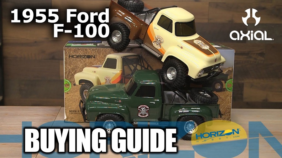 Buying Guide Axial SCX10 II 1955 Ford F-100 4WD RTR Scale Rock Crawler