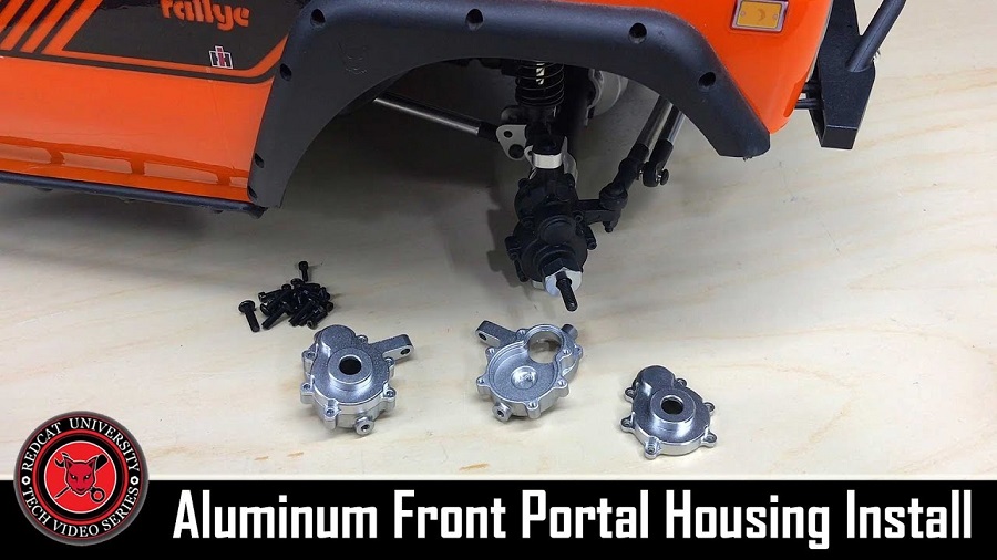 How To - Redcat Racing Gen8 Scout II & PACK Aluminum Front Outer Portal Housing Set Install