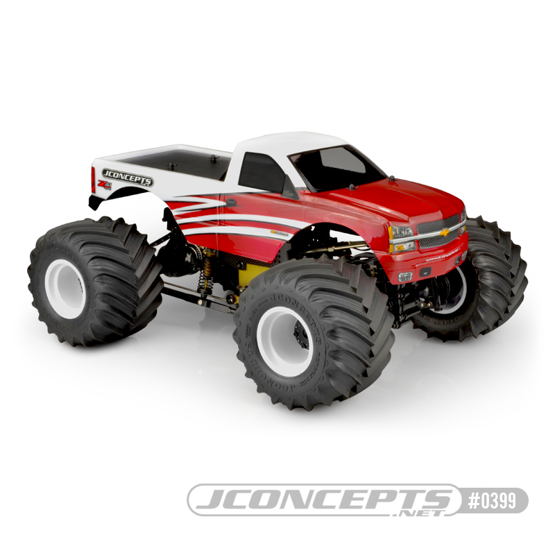 JConcepts 2005 Chevy 1500 Singe Cab Clear Body
