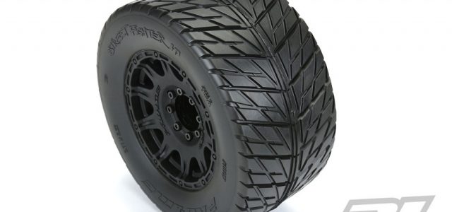 Pro-Line Street Fighter HP 3.8″ Street BELTED Tires Mounted