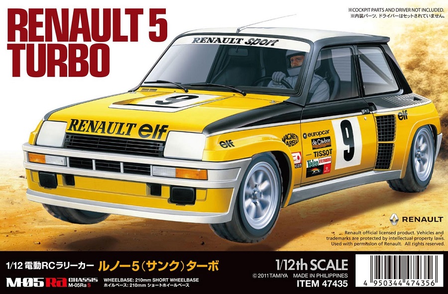 Tamiya Renault 5 Turbo Rally Kit - RC Car Action
