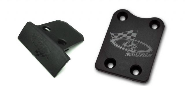 DE Racing Rear Skid Plates & BumpSkids For The Kyosho MP9 TKI4 & TLR 8ight-X