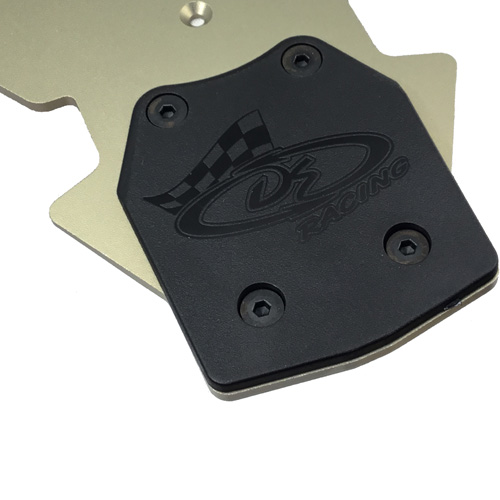 DE Racing Rear Skid Plates & BumpSkids For The Kyosho MP9 TKI4 & TLR 8ight-X 