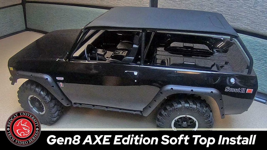 How To: Redcat Gen8 Scout II AXE Edition Soft Top Installation