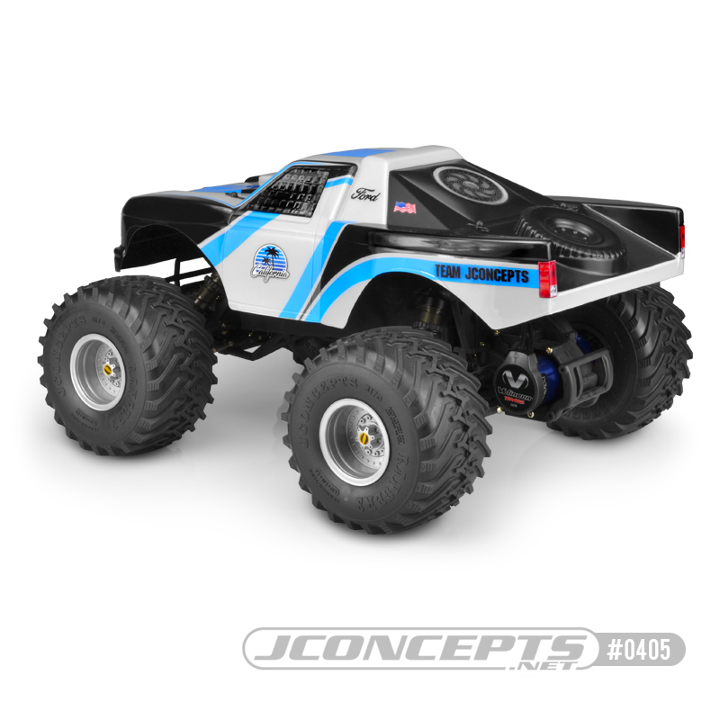 JConcepts 1989 Ford F-150 "California" Traxxas Stampede Clear Body