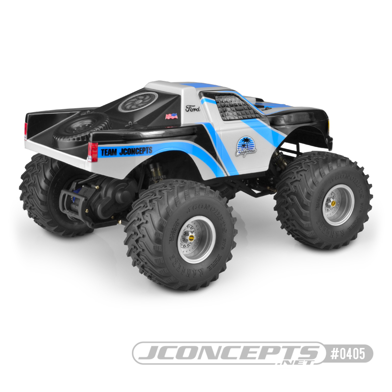 JConcepts 1989 Ford F-150 "California" Traxxas Stampede Clear Body
